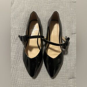 Olivia & Kate Black Patent Leather Mary Jane Shoes